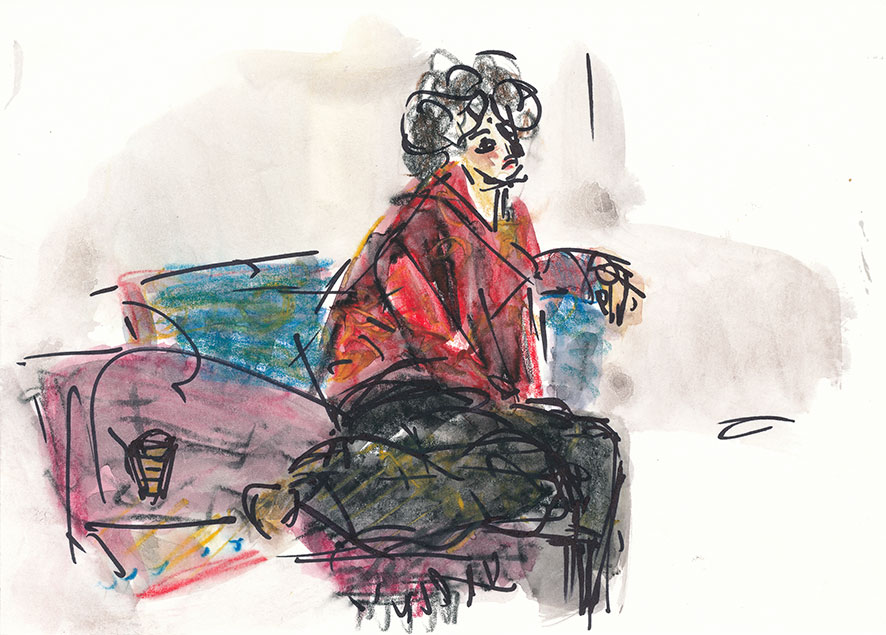Maja-Helen Feustel,Zeichnung I.,2012